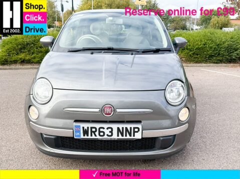 Fiat 500 1.2 Lounge Hatchback 3dr Petrol Manual Euro 6 (s/s) (69 bhp) 11