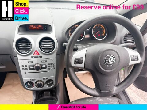 Vauxhall Corsa 1.2i 16v Exclusiv Hatchback 5dr Petrol Manual (124 g/km, 84 bhp) 40