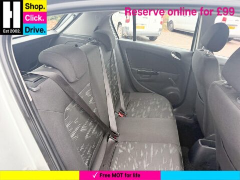 Vauxhall Corsa 1.2i 16v Exclusiv Hatchback 5dr Petrol Manual (124 g/km, 84 bhp) 32