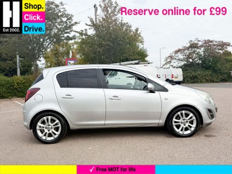 Vauxhall Corsa 1.4 16V SXi Hatchback 5dr Petrol Manual Wide Ratio Euro 5 (A/C) (100 ps) 5