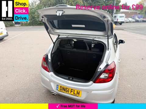 Vauxhall Corsa 1.4 16V SXi Hatchback 5dr Petrol Manual Wide Ratio Euro 5 (A/C) (100 ps) 12