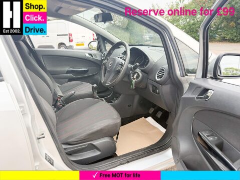 Vauxhall Corsa 1.4 16V SXi Hatchback 5dr Petrol Manual Wide Ratio Euro 5 (A/C) (100 ps) 20