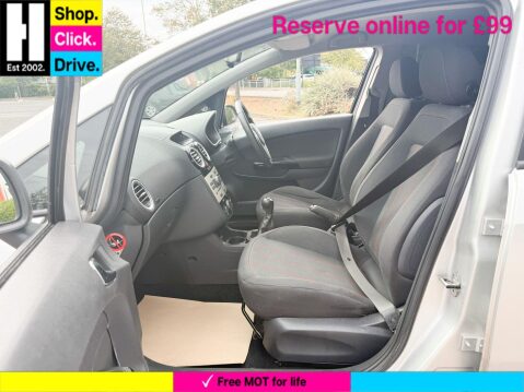 Vauxhall Corsa 1.4 16V SXi Hatchback 5dr Petrol Manual Wide Ratio Euro 5 (A/C) (100 ps) 29
