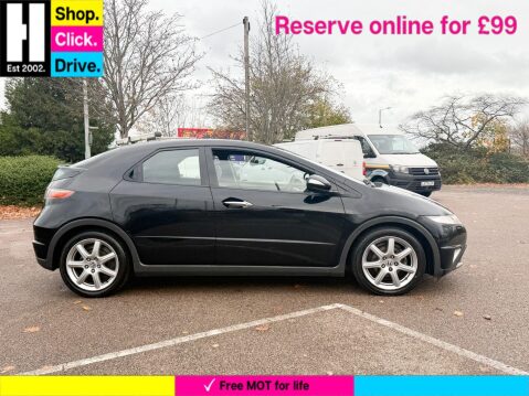 Honda Civic 1.8 i-VTEC EX Hatchback 5dr Petrol Manual (156 g/km, 138 bhp) 5