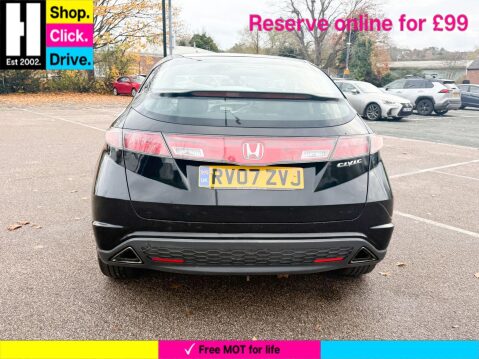 Honda Civic 1.8 i-VTEC EX Hatchback 5dr Petrol Manual (156 g/km, 138 bhp) 7