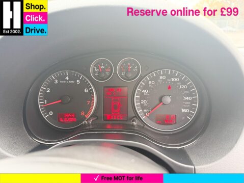 Audi A3 1.8 TFSI SE Sportback 5dr Petrol S Tronic (179 g/km, 158 bhp) 59