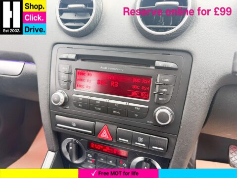 Audi A3 1.8 TFSI SE Sportback 5dr Petrol S Tronic (179 g/km, 158 bhp) 62