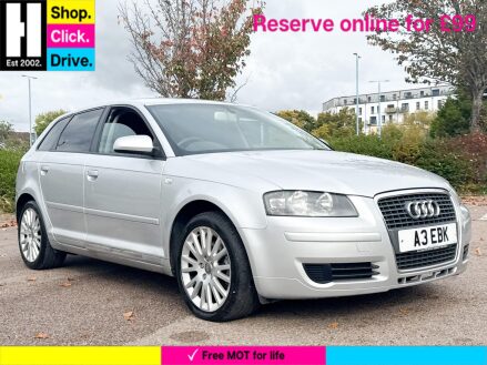 Audi A3 1.8 TFSI SE Sportback 5dr Petrol S Tronic (179 g/km, 158 bhp)
