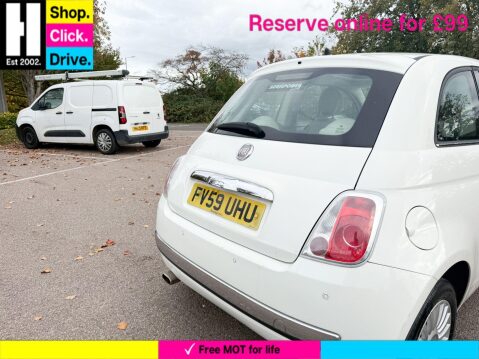 Fiat 500 1.2 Lounge Hatchback 3dr Petrol Manual Euro 5 (s/s) (69 bhp) 20
