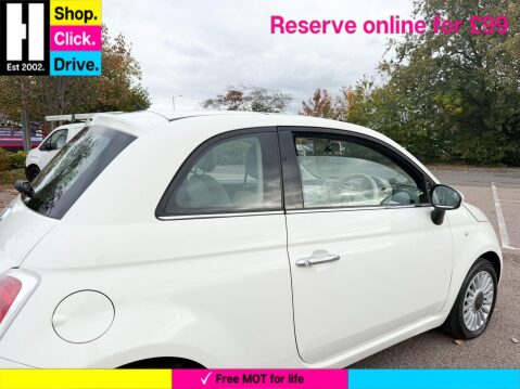 Fiat 500 1.2 Lounge Hatchback 3dr Petrol Manual Euro 5 (s/s) (69 bhp) 18