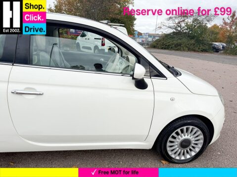 Fiat 500 1.2 Lounge Hatchback 3dr Petrol Manual Euro 5 (s/s) (69 bhp) 16