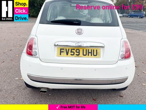 Fiat 500 1.2 Lounge Hatchback 3dr Petrol Manual Euro 5 (s/s) (69 bhp) 22