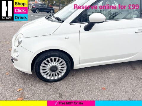 Fiat 500 1.2 Lounge Hatchback 3dr Petrol Manual Euro 5 (s/s) (69 bhp) 30