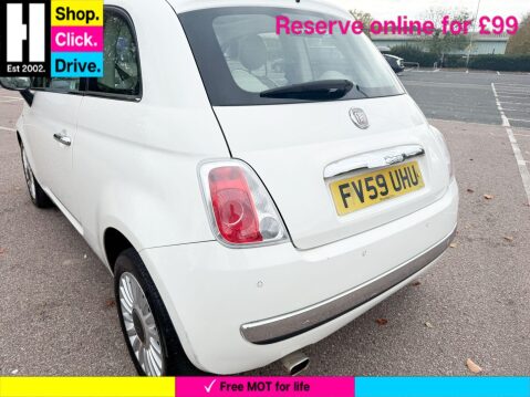 Fiat 500 1.2 Lounge Hatchback 3dr Petrol Manual Euro 5 (s/s) (69 bhp) 24
