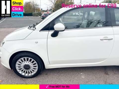 Fiat 500 1.2 Lounge Hatchback 3dr Petrol Manual Euro 5 (s/s) (69 bhp) 29