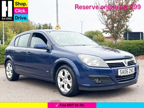 Vauxhall Astra 1.6i 16v SXi Hatchback 5dr Petrol Manual (158 g/km, 103 bhp) 1