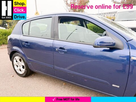 Vauxhall Astra 1.6i 16v SXi Hatchback 5dr Petrol Manual (158 g/km, 103 bhp) 12