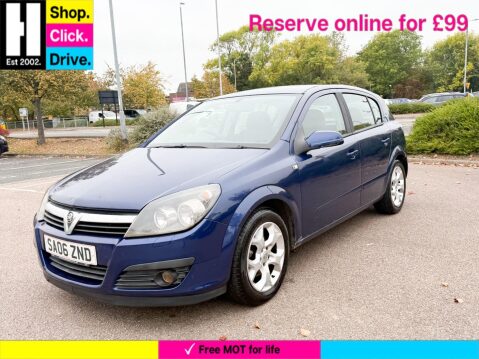 Vauxhall Astra 1.6i 16v SXi Hatchback 5dr Petrol Manual (158 g/km, 103 bhp) 8
