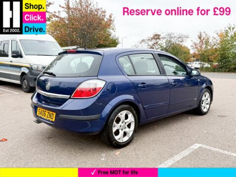 Vauxhall Astra 1.6i 16v SXi Hatchback 5dr Petrol Manual (158 g/km, 103 bhp) 3
