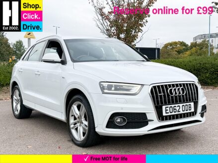 Audi Q3 2.0 TFSI S line SUV 5dr Petrol Manual quattro Euro 5 (s/s) (170 ps)