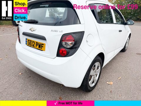 Chevrolet Aveo 1.2 LS Hatchback 5dr Petrol Manual Euro 5 (s/s) (86 ps) 18