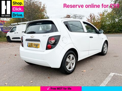 Chevrolet Aveo 1.2 LS Hatchback 5dr Petrol Manual Euro 5 (s/s) (86 ps) 6