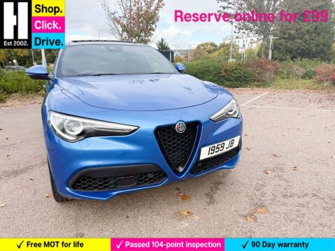Alfa Romeo Stelvio 2.0T Veloce SUV 5dr Petrol Auto Q4 AWD Euro 6 (s/s) (280 ps) 12