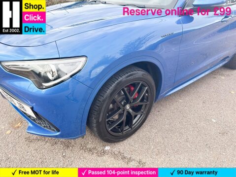 Alfa Romeo Stelvio 2.0T Veloce SUV 5dr Petrol Auto Q4 AWD Euro 6 (s/s) (280 ps) 37
