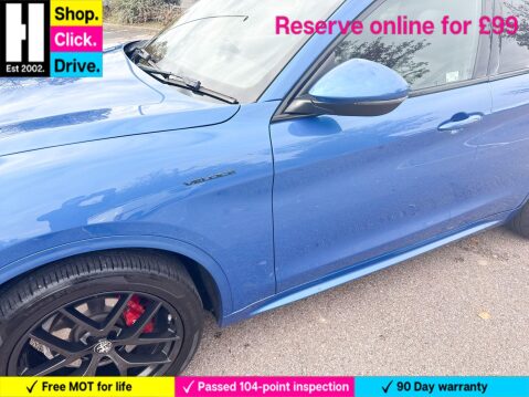 Alfa Romeo Stelvio 2.0T Veloce SUV 5dr Petrol Auto Q4 AWD Euro 6 (s/s) (280 ps) 35