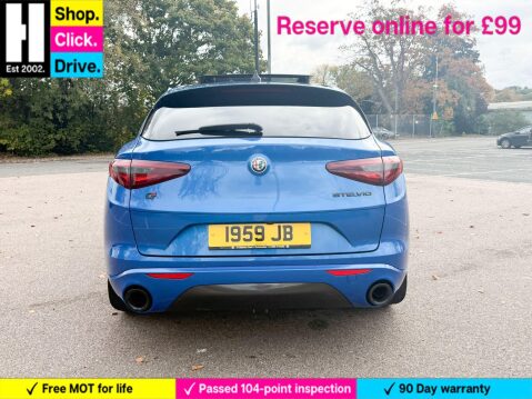 Alfa Romeo Stelvio 2.0T Veloce SUV 5dr Petrol Auto Q4 AWD Euro 6 (s/s) (280 ps) 7
