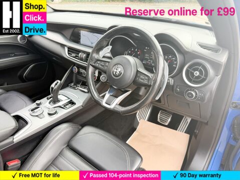 Alfa Romeo Stelvio 2.0T Veloce SUV 5dr Petrol Auto Q4 AWD Euro 6 (s/s) (280 ps) 3