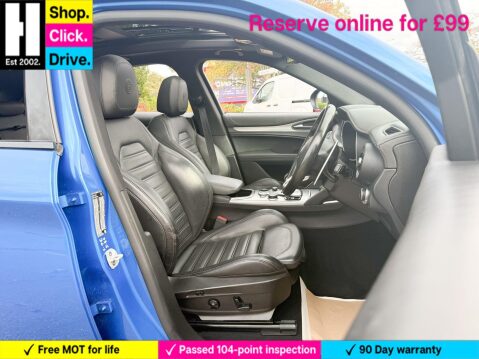 Alfa Romeo Stelvio 2.0T Veloce SUV 5dr Petrol Auto Q4 AWD Euro 6 (s/s) (280 ps) 60