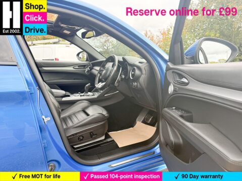 Alfa Romeo Stelvio 2.0T Veloce SUV 5dr Petrol Auto Q4 AWD Euro 6 (s/s) (280 ps) 59