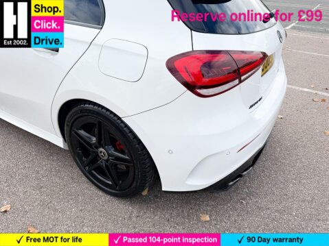 Mercedes-Benz A Class 2.0 A35 AMG (Premium Plus) Hatchback 5dr Petrol SpdS DCT 4MATIC Euro 6 (s/s 25