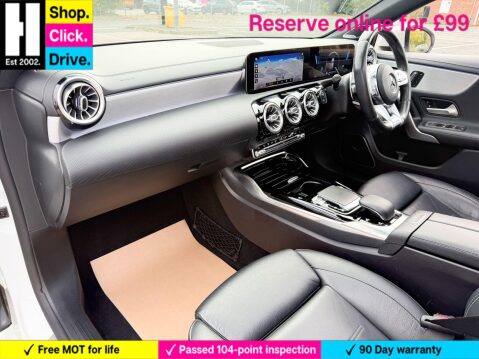 Mercedes-Benz A Class 2.0 A35 AMG (Premium Plus) Hatchback 5dr Petrol SpdS DCT 4MATIC Euro 6 (s/s 62