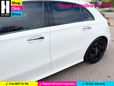 Mercedes-Benz A Class 2.0 A35 AMG (Premium Plus) Hatchback 5dr Petrol SpdS DCT 4MATIC Euro 6 (s/s 27