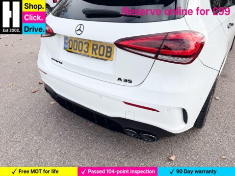 Mercedes-Benz A Class 2.0 A35 AMG (Premium Plus) Hatchback 5dr Petrol SpdS DCT 4MATIC Euro 6 (s/s 21