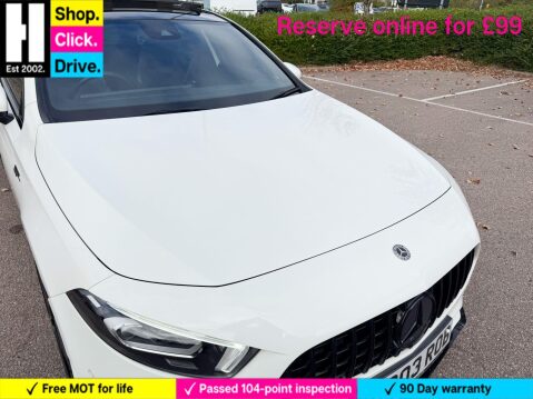 Mercedes-Benz A Class 2.0 A35 AMG (Premium Plus) Hatchback 5dr Petrol SpdS DCT 4MATIC Euro 6 (s/s 12