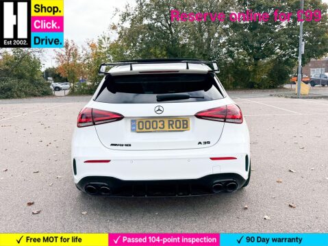 Mercedes-Benz A Class 2.0 A35 AMG (Premium Plus) Hatchback 5dr Petrol SpdS DCT 4MATIC Euro 6 (s/s 5