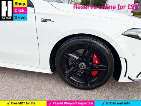 Mercedes-Benz A Class 2.0 A35 AMG (Premium Plus) Hatchback 5dr Petrol SpdS DCT 4MATIC Euro 6 (s/s 14