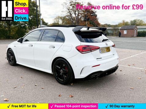 Mercedes-Benz A Class 2.0 A35 AMG (Premium Plus) Hatchback 5dr Petrol SpdS DCT 4MATIC Euro 6 (s/s 6