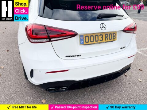 Mercedes-Benz A Class 2.0 A35 AMG (Premium Plus) Hatchback 5dr Petrol SpdS DCT 4MATIC Euro 6 (s/s 23
