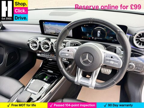Mercedes-Benz A Class 2.0 A35 AMG (Premium Plus) Hatchback 5dr Petrol SpdS DCT 4MATIC Euro 6 (s/s 64