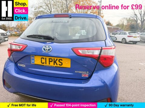 Toyota Yaris 1.5 VVT-h Icon Tech Hatchback 5dr Petrol Hybrid E-CVT Euro 6 (s/s) (100 ps) 20