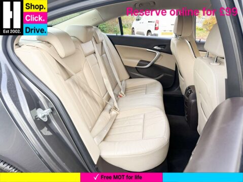 Vauxhall Insignia 2.8i Turbo V6 Elite Nav Saloon 4dr Petrol Auto 4WD Euro 5 (260 ps) 3