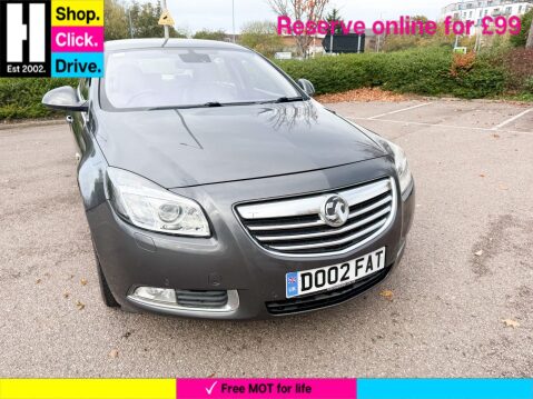 Vauxhall Insignia 2.8i Turbo V6 Elite Nav Saloon 4dr Petrol Auto 4WD Euro 5 (260 ps) 12