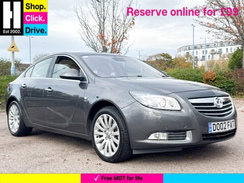 Vauxhall Insignia 2.8i Turbo V6 Elite Nav Saloon 4dr Petrol Auto 4WD Euro 5 (260 ps) 1