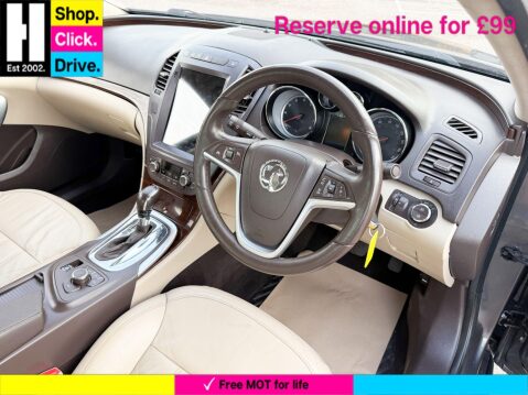 Vauxhall Insignia 2.8i Turbo V6 Elite Nav Saloon 4dr Petrol Auto 4WD Euro 5 (260 ps) 2