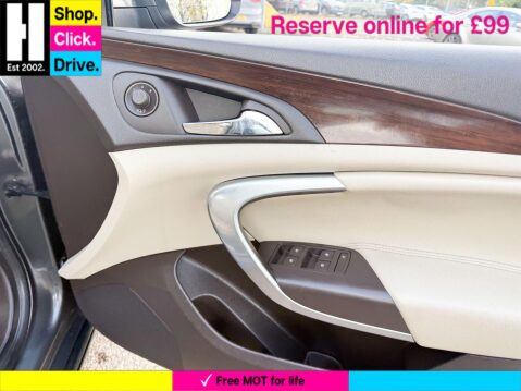 Vauxhall Insignia 2.8i Turbo V6 Elite Nav Saloon 4dr Petrol Auto 4WD Euro 5 (260 ps) 29