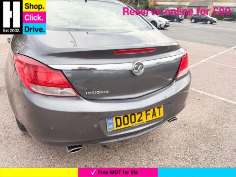 Vauxhall Insignia 2.8i Turbo V6 Elite Nav Saloon 4dr Petrol Auto 4WD Euro 5 (260 ps) 19